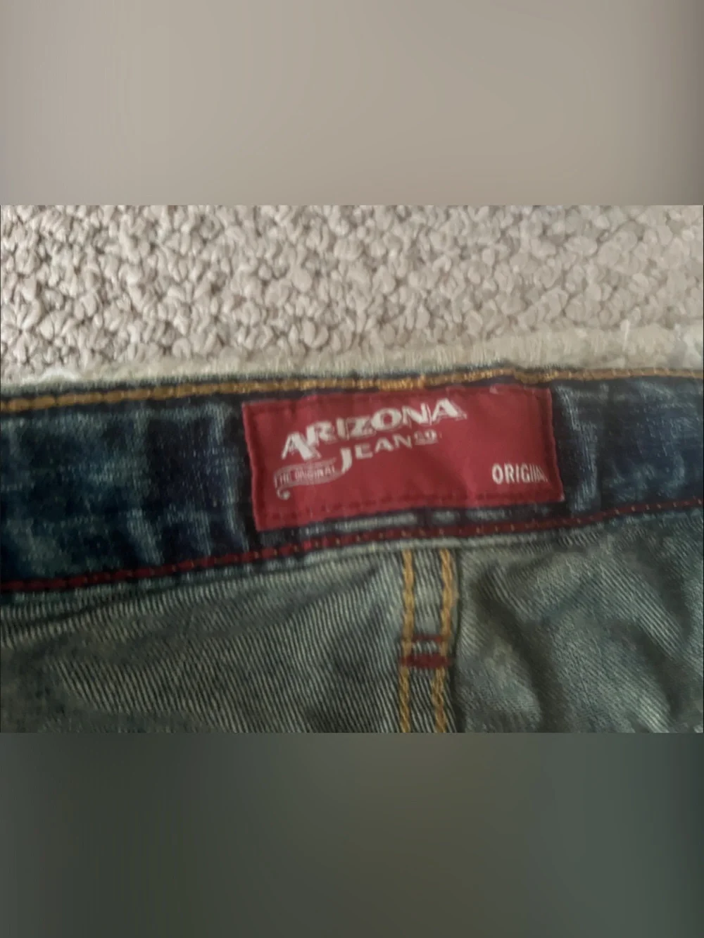 Arizona Jean Company Boys Dark Blue Bootcut Jeans